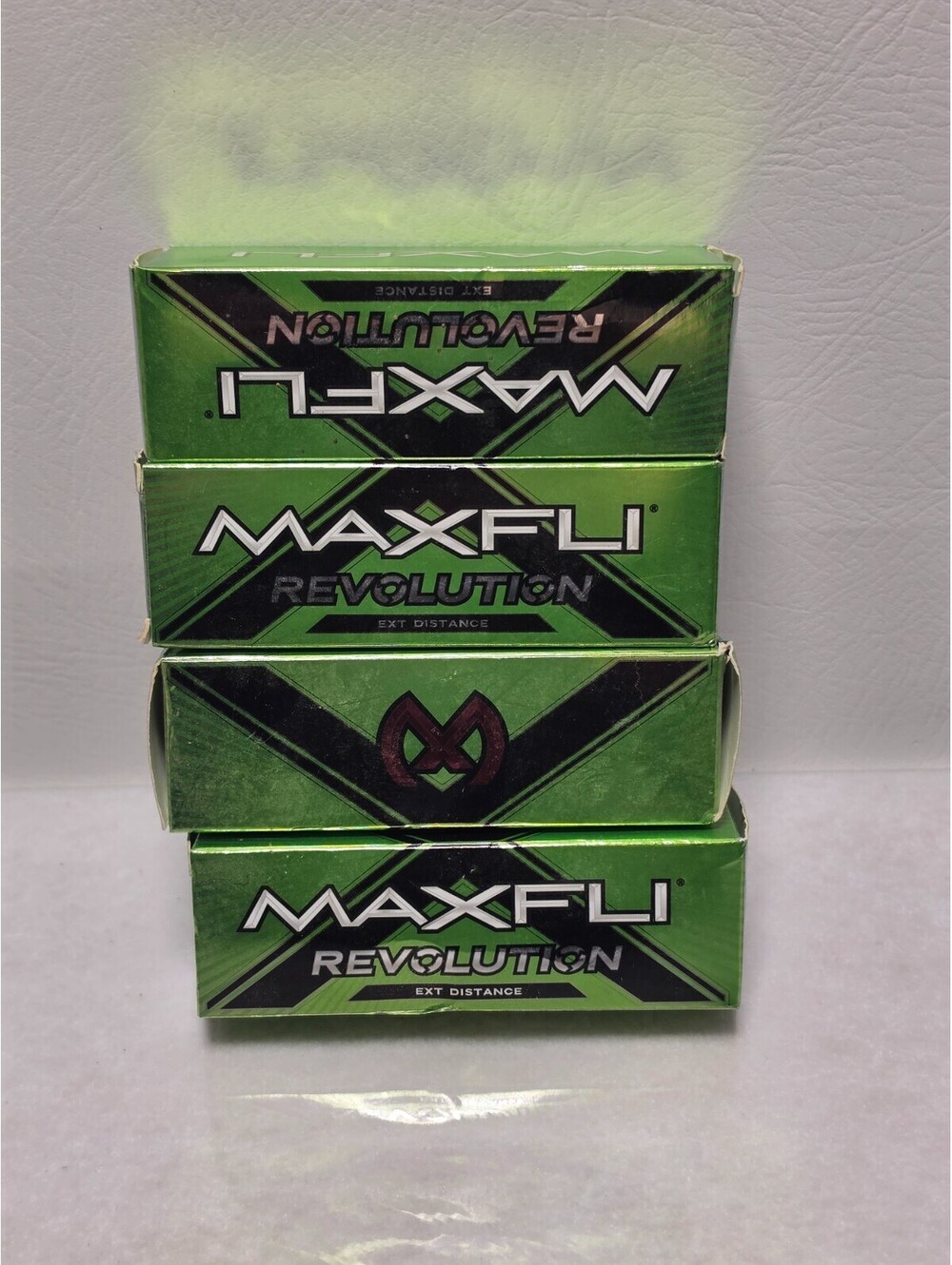 Maxfli Revolution Golf Balls 4 Sleeves 12 Balls New Old Stock